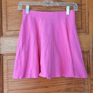 Pink circle skirt